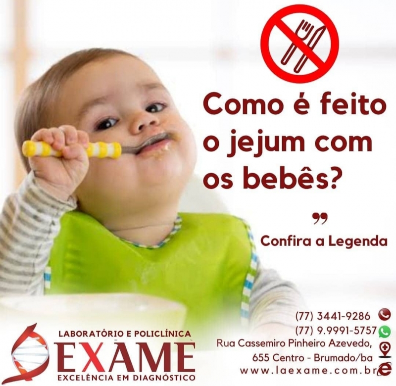 Jejum para bebês